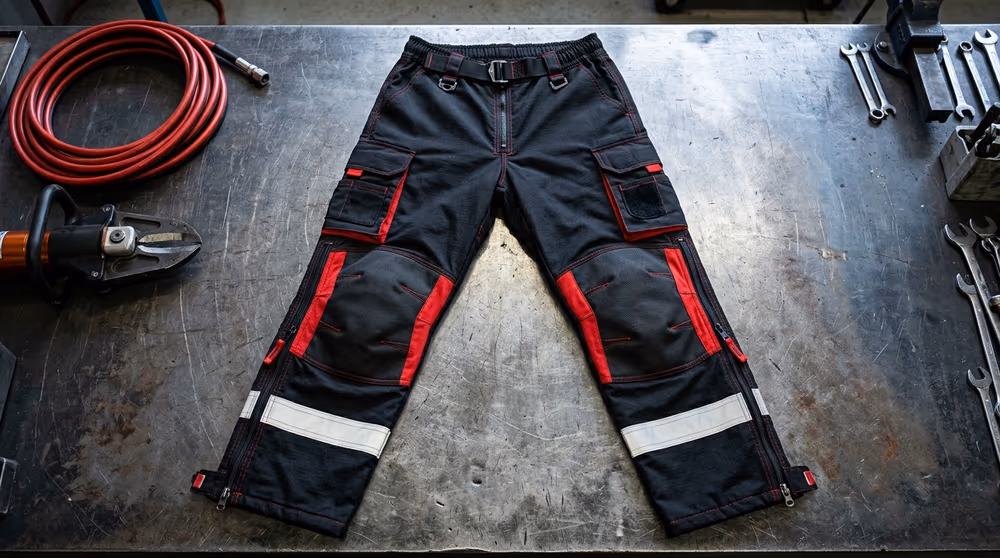 Pantalón de extricación para rescate técnico